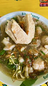 Bakso nikmat.