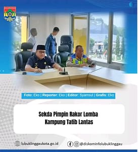 Sekda Pimpin Rapat